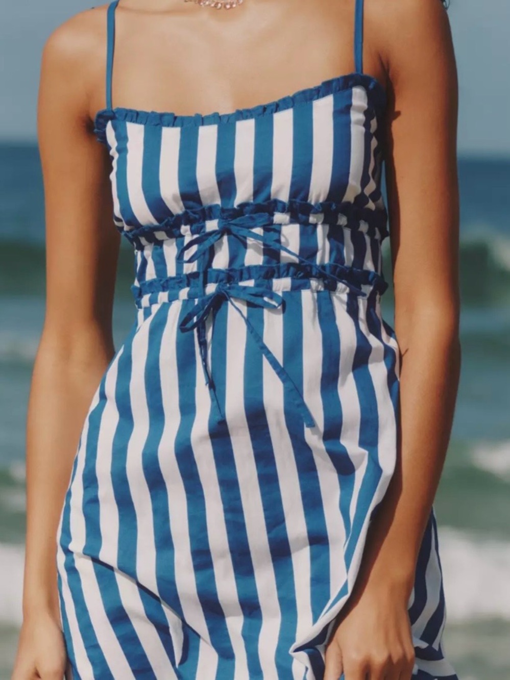 Beach Riot Levie 100% Cotton Maxi Dress